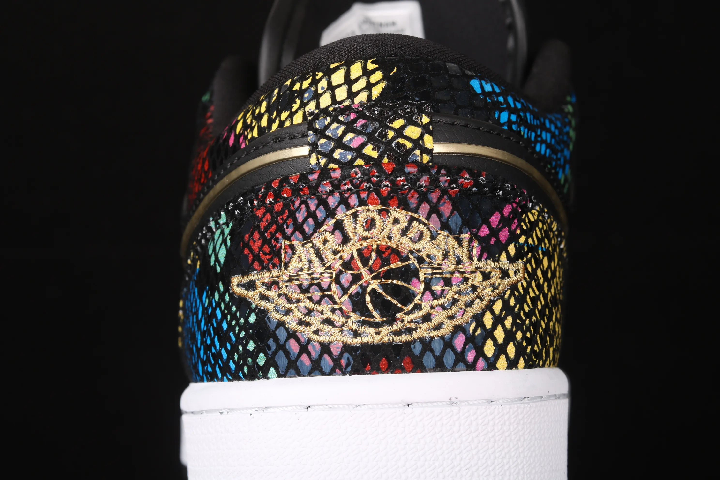 All categories Air Jordan Jordan series basketball shoes Air Jordan 1 Low Air Jordan 1 Low Shadow AJ1 Joe 1 colorful snakeskin low-top cultural and leisure sports sneakers CW5580-001